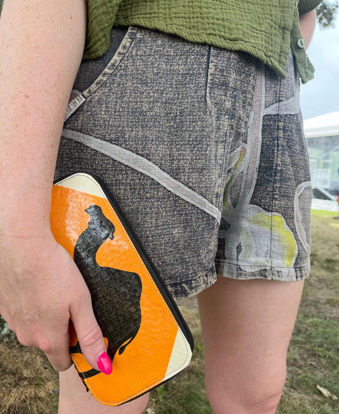 Zipped Clutch